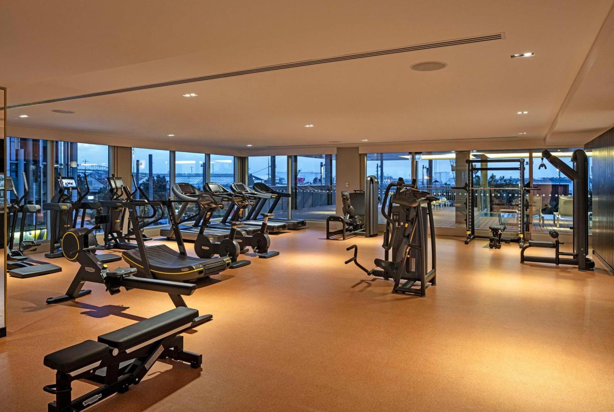 بارك حياة أوكلاند المظهر الخارجي الصورة The gym at the hotel